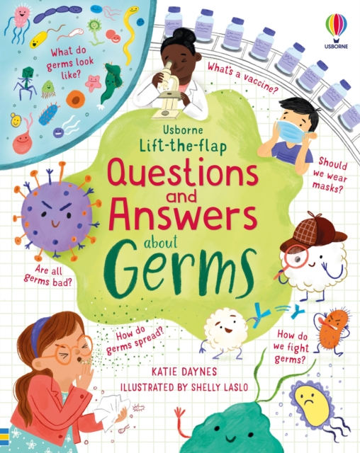 Lift-the-flap Questions and Answers about Germs, Board book Book