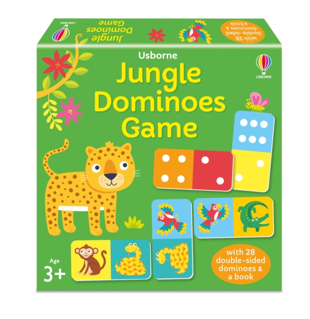 Jungle Dominoes Game, Game Book