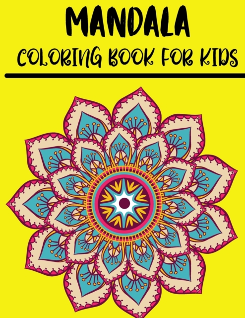 Mandala Coloring Book for Kids : Easy and Large Designs, Paperback / softback Book