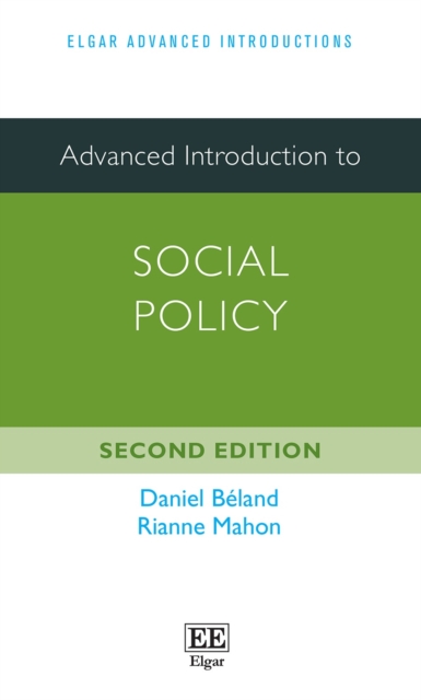 Advanced Introduction to Social Policy, PDF eBook