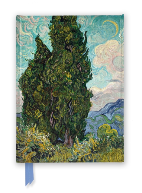Vincent van Gogh: Cypresses (Foiled Journal), Notebook / blank book Book