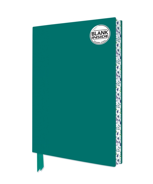 Teal Blank Artisan Notebook (Flame Tree Journals), Notebook / blank book Book