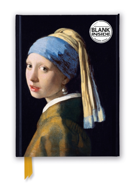Johannes Vermeer: Girl with a Pearl Earring (Foiled Blank Journal), Notebook / blank book Book