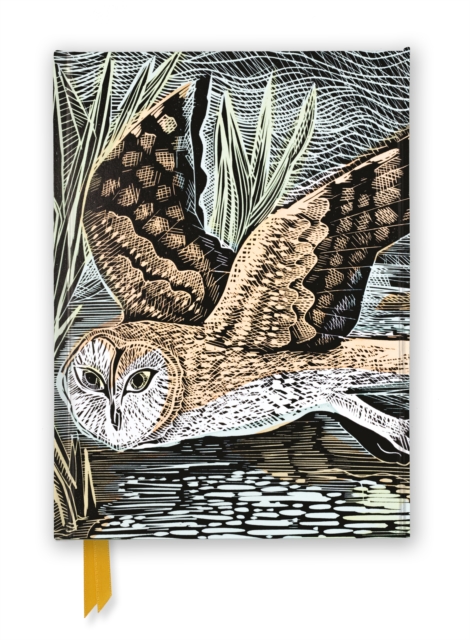Angela Harding: Marsh Owl (Foiled Journal), Notebook / blank book Book