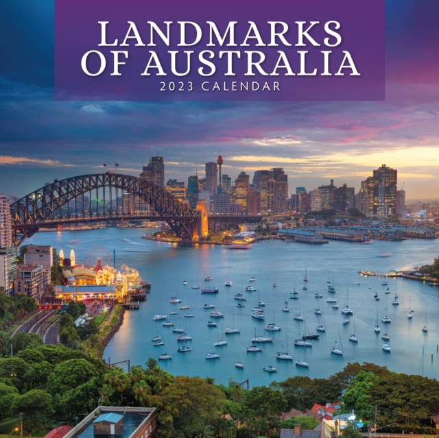 Landmarks of Australia 2023 Square Wall Calendar, Paperback / softback Book