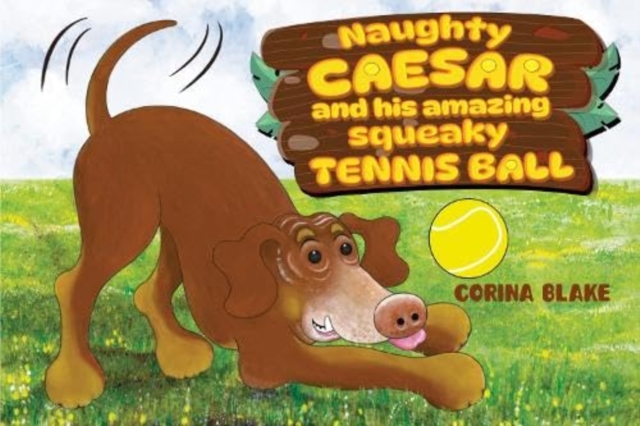 Naughty Caesar and his amazing squeaky tennis ball, Paperback / softback Book