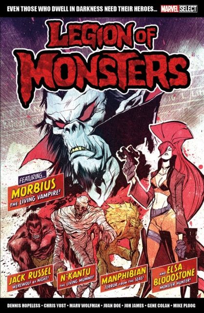 Marvel select: Legion of Monsters, Paperback / softback Book
