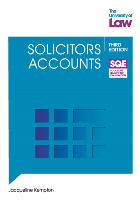 SQE - Solicitors Accounts 3e, Paperback / softback Book