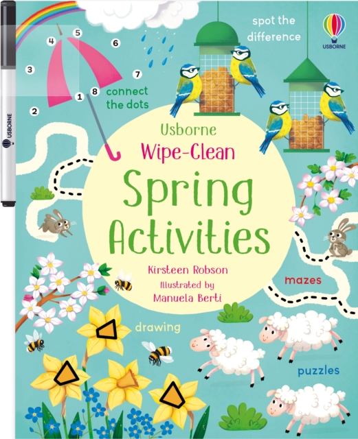 Wipe-Clean Spring Activities, Paperback / softback Book