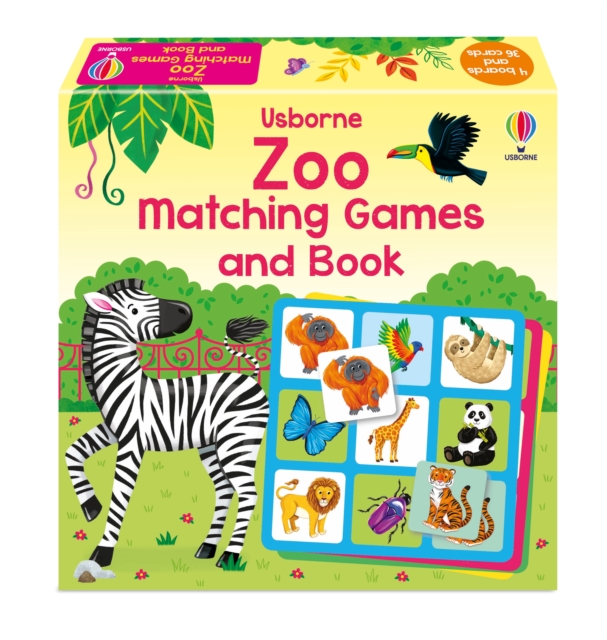 Zoo Matching Games and Book, Game Book