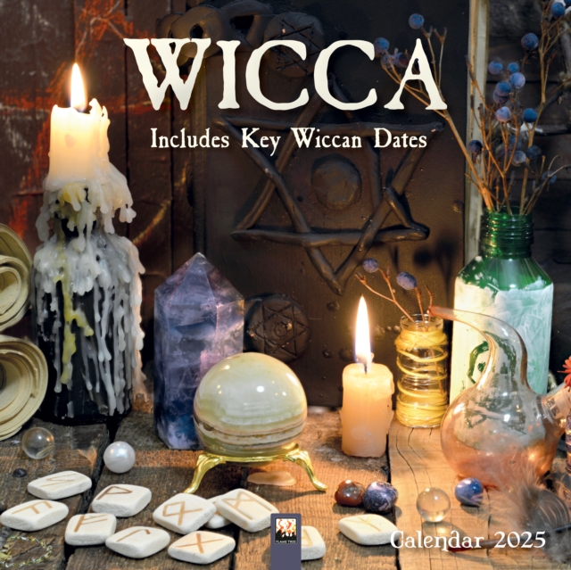 Wicca Wall Calendar 2025 (Art Calendar), Calendar Book