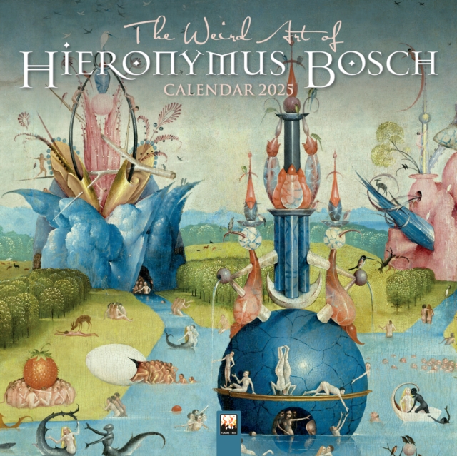 The Weird Art of Hieronymus Bosch Wall Calendar 2025 (Art Calendar), Calendar Book