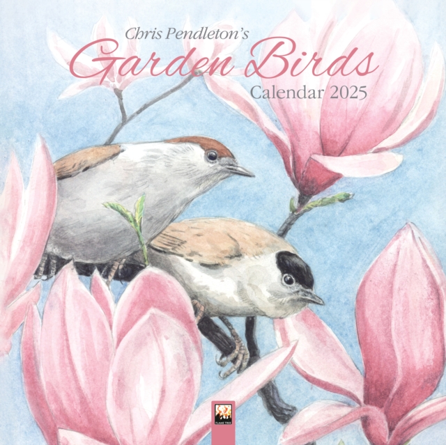 Chris Pendleton Garden Birds Wall Calendar 2025 (Art Calendar), Calendar Book