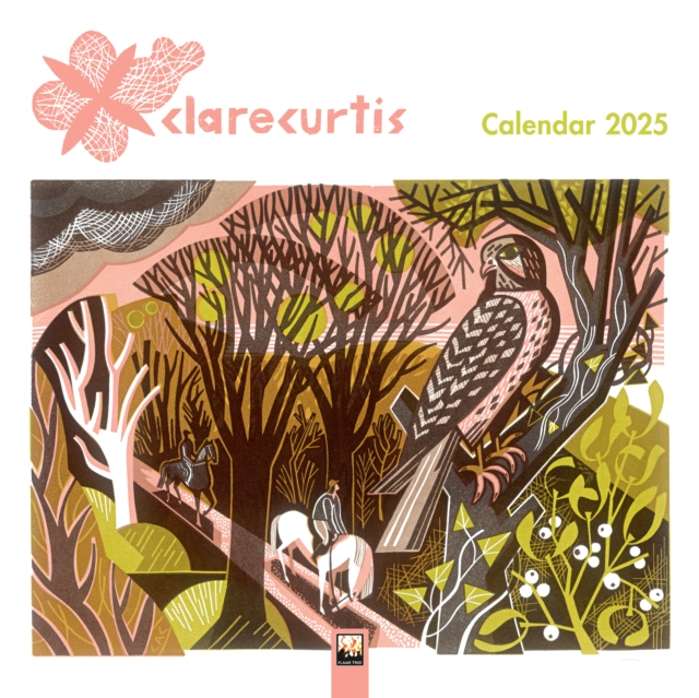 Clare Curtis Wall Calendar 2025 (Art Calendar), Calendar Book