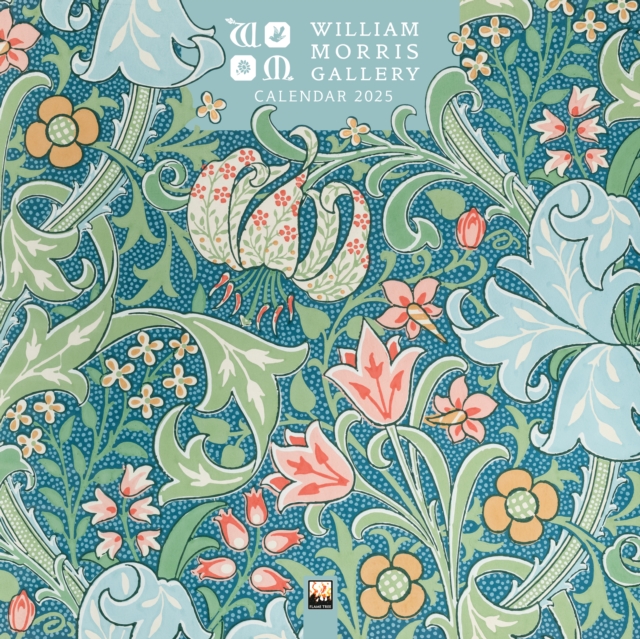 William Morris Gallery Wall Calendar 2025 (Art Calendar), Calendar Book