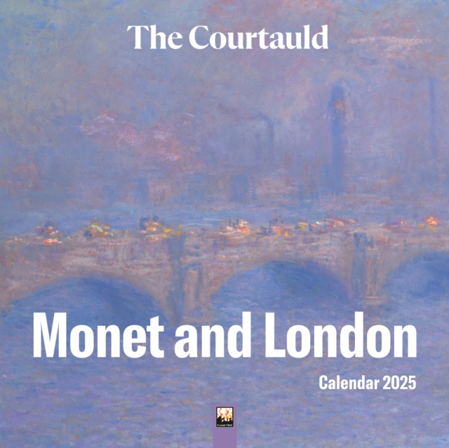 The Courtauld: Monet and London Wall Calendar 2025 (Art Calendar), Calendar Book