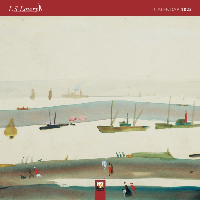L.S. Lowry Wall Calendar 2025 (Art Calendar), Calendar Book