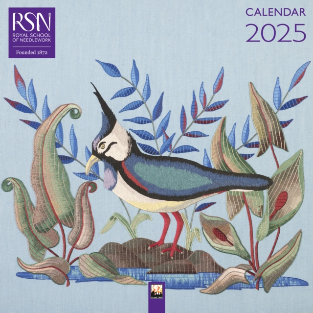 Royal School of Needlework Wall Calendar 2025 (Art Calendar), Calendar Book