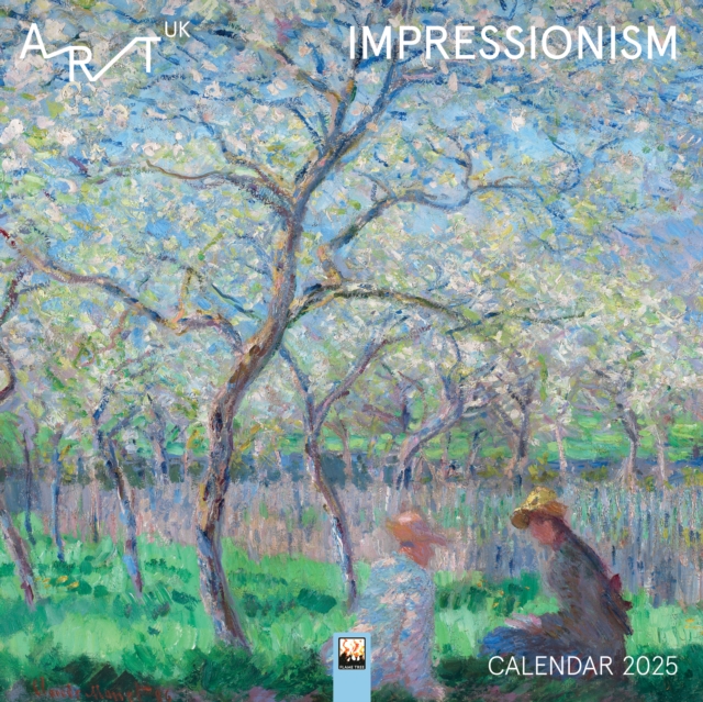Art UK: Impressionism Wall Calendar 2025 (Art Calendar), Calendar Book