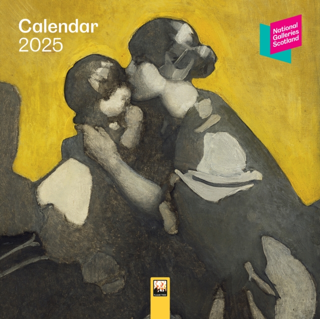 National Galleries Scotland Mini Wall Calendar 2025 (Art Calendar), Calendar Book