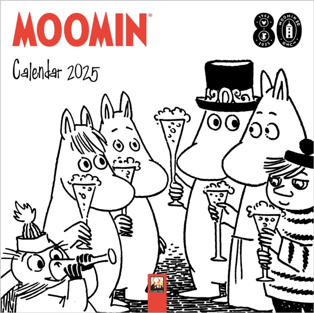 Moomin: Comic Strip Mini Wall Calendar 2025 (Art Calendar), Calendar Book