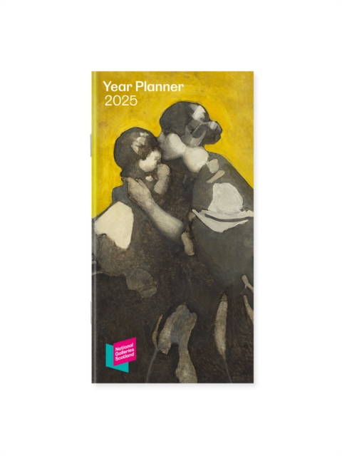 National Galleries Scotland 2025 Year Planner - Month to View, Diary or journal Book