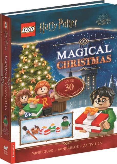 LEGO® Harry Potter™: Magical Christmas (with Harry Potter minifigure and festive mini-builds), Hardback Book
