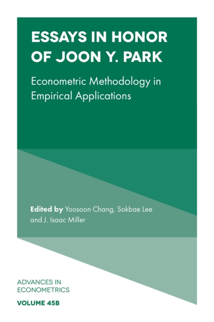 Essays in Honor of Joon Y. Park : Econometric Methodology in Empirical Applications, Hardback Book