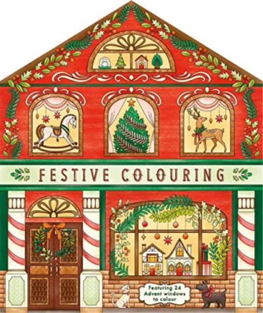 Festive Colouring, Paperback / softback Book