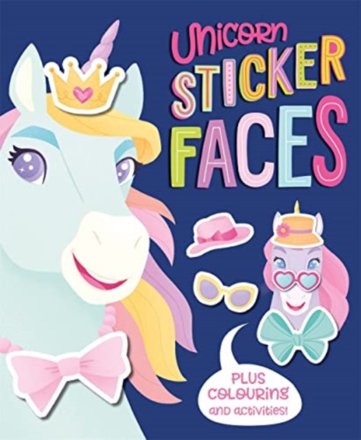 Unicorn Sticker Faces, Paperback / softback Book
