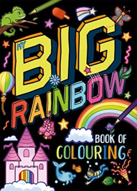 My Big Rainbow Book of Colouring, Paperback / softback Book