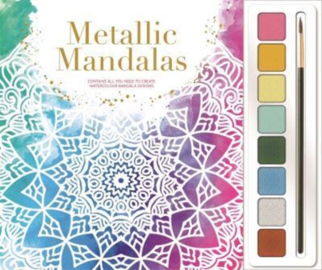 Metallic Mandalas, Hardback Book