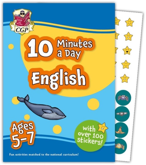 New 10 Minutes a Day English for Ages 5-7 (with reward stickers), Paperback / softback Book
