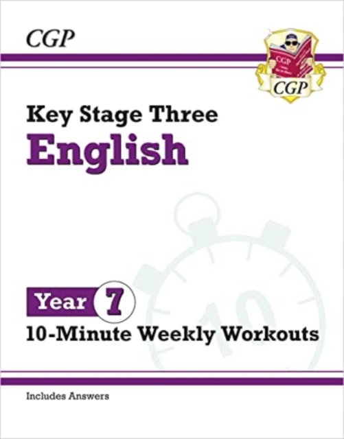 New KS3 Year 7 English 10-Minute Weekly Workouts, Paperback / softback Book