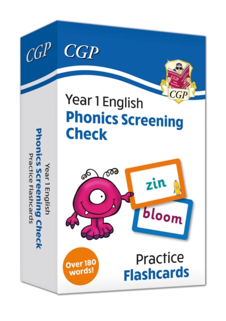 New Phonics Screening Check Flashcards - for the Year 1 test, Cards Book