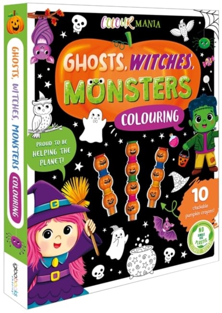 Ghosts, Witches, Monsters Colouring, Paperback / softback Book
