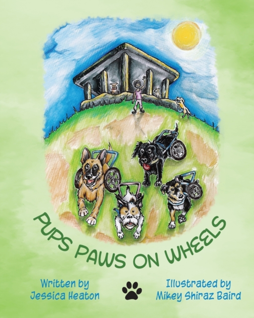 Pups Paws On Wheels, Paperback / softback Book