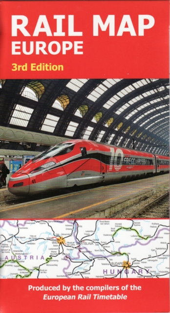 Rail Map Europe : 3rd Edition, 3rd revision, Sheet map, folded Book