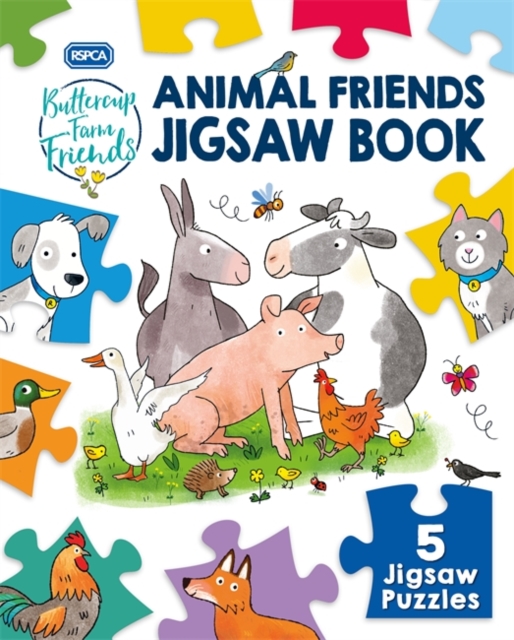 RSPCA Buttercup Farm Friends: Animal Friends Jigsaw Book, Hardback Book