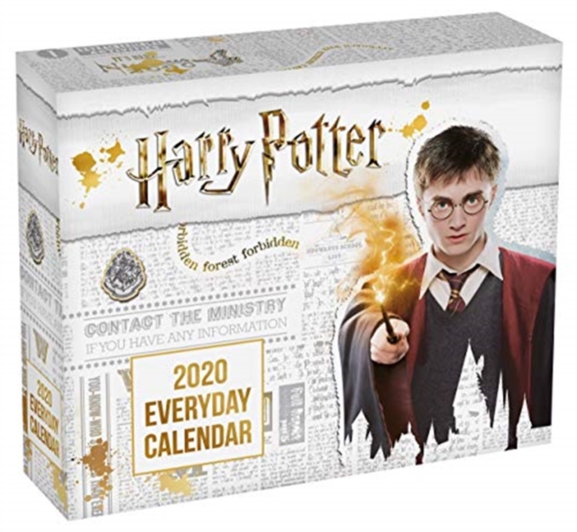 Harry Potter 2020 Desk Block Calendar - Official Desk Block Format Calendar, Calendar Book
