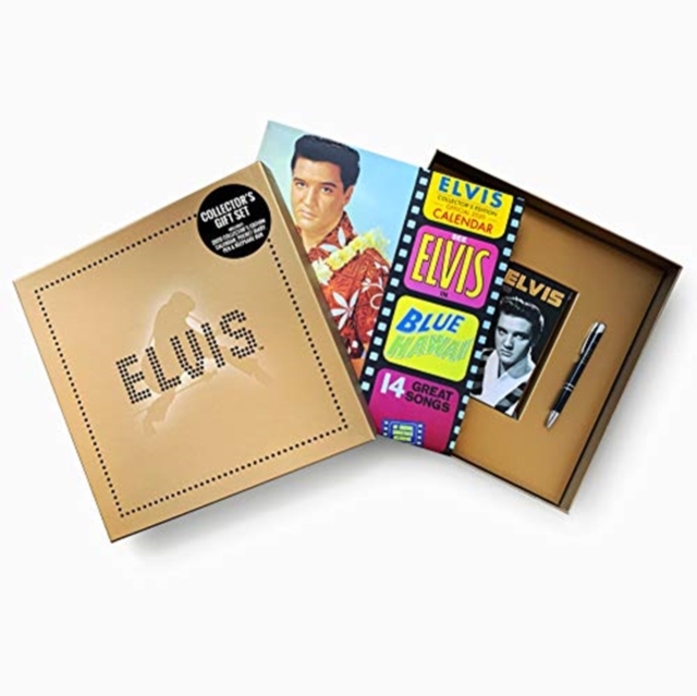 Elvis Box 2020 Calendar, Diary & Pen Box Set  - Official calendar, diary & pen in presentation box, Calendar Book