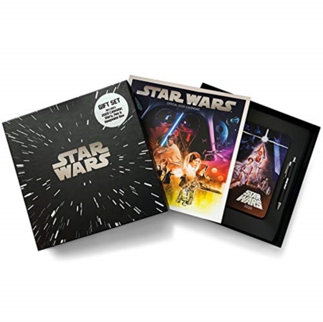 Star Wars 2020 Calendar, Diary & Pen Box Set  - Official calendar, diary & pen in presentation box, Mixed media product Book