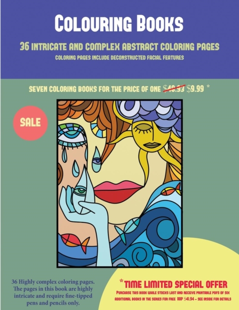 Colouring Book (36 Intricate and Complex Abstract Coloring Pages) : 36 Intricate and Complex Abstract Coloring Pages: This Book Has 36 Abstract Coloring Pages That Can Be Used to Color In, Frame, And/, Paperback / softback Book