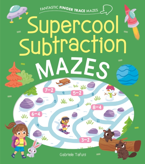 Fantastic Finger Trace Mazes: Supercool Subtraction Mazes, Paperback / softback Book