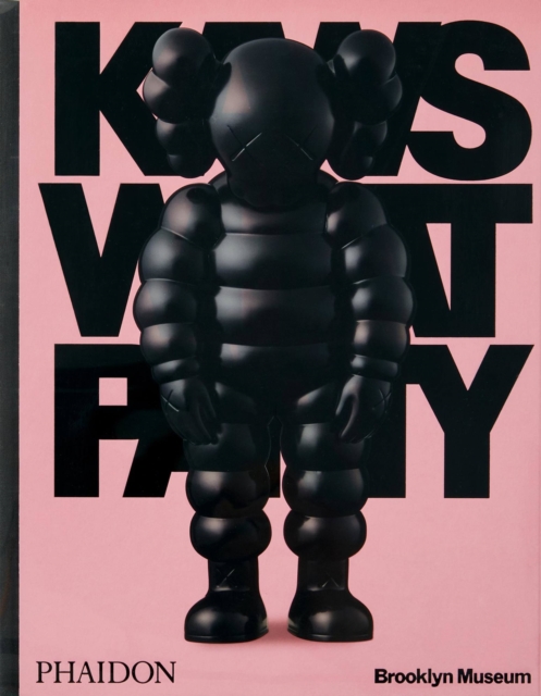 KAWS: WHAT PARTY (Black on Pink edition), Hardback Book