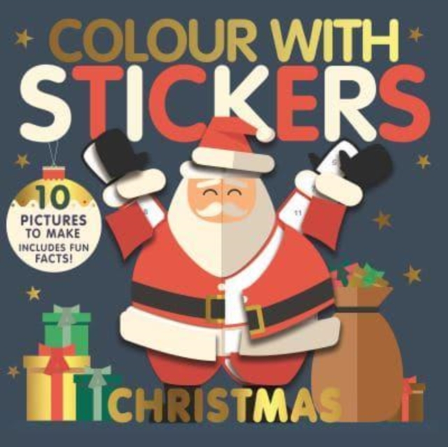Colour with Stickers Christmas, Paperback / softback Book