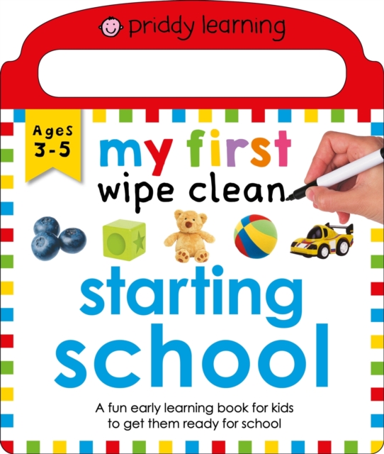 My First Wipe Clean: Starting School, Board book Book