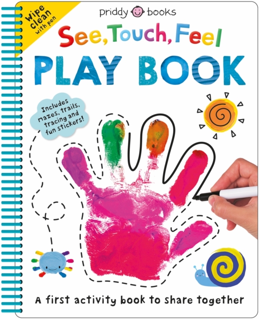 See, Touch, Feel: Play Book, Spiral bound Book