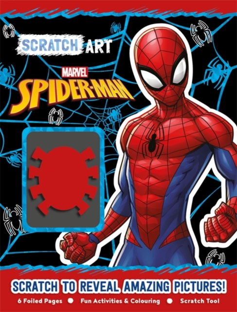 Marvel Spider-Man: Scratch Art, Paperback / softback Book
