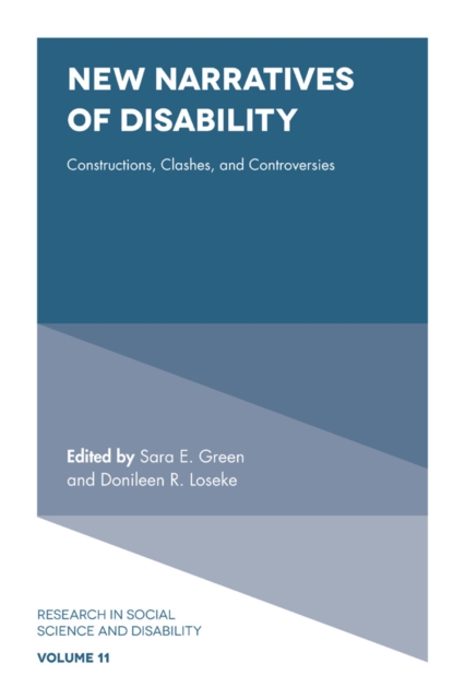 New Narratives of Disability : Constructions, Clashes, and Controversies, Hardback Book